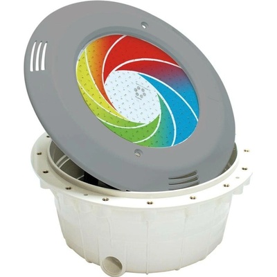 Vágner Pool Podvodní světlomet VA LED RGB-DMX; PF, 12 V; 55 W, světle šedá, pro betonové bazény