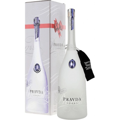 Pravda Vodka 40% 3 l (holá láhev)