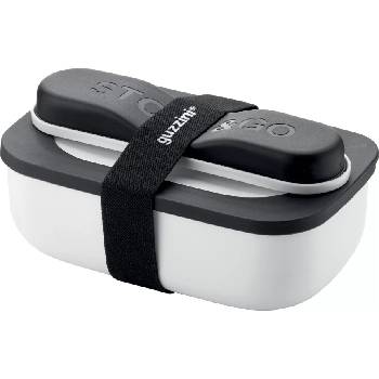 Guzzini Кутия за обяд Store & Go с прибори за хранене 900 мл бяла (17110211)