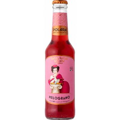 Bibite Polara sicíliska limonáda z granátového jablka 24 x 275 ml