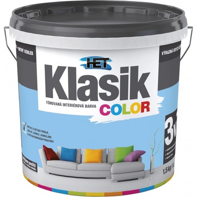 Het klasik color 0407 modrý blankytný 1,5kg