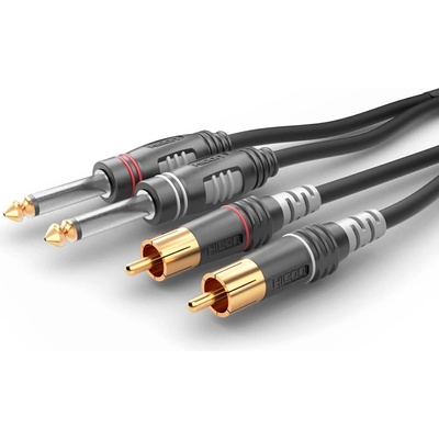 Sommer Cable Basic HBA-62C2-0150 1, 5 m Черeн Hi-Fi аудио кабел (HBA-62C2-0150)