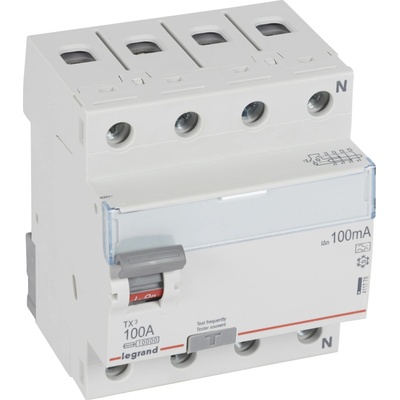 Legrand 100A/100mA/4p/A 411778