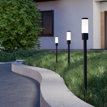 EGLO 902042 - Комплект от 3 външни LED лампи ZANCARO LED/1W/230V IP44 черни (EG902042)