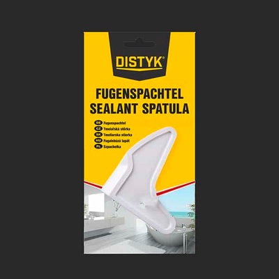 Den Braven TMELAŘSKÁ STĚRKA Distyk / SEALANT FINISHING SPATULA, PAP karta, bílá, plastová – Hledejceny.cz