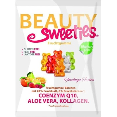 Beauty Sweeties veganské ovocné želé medvídci 125 g