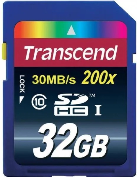 Transcend SDHC 32GB Class 10 TS32GSDHC10
