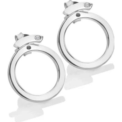 Hot Diamonds Stříbrné náušnice Paired DE886