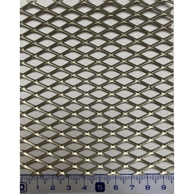 Tahokov oko 16 x 8 x 1,8 mm, kosočtvercové, tl. 0,8 mm, formát 1000x2000 mm, hliník