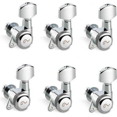 Schaller M6 135 Left Locking 18,0 Chrome 6 pack