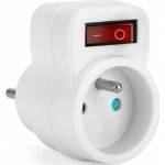 MONTIS Arrester with connector and grounding White MT091
