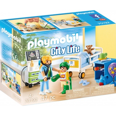 Playmobil 70192 Dětský nemocniční pokoj – Zboží Živě