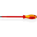 KNIPEX Отвертка шлиц 10, vde 1000v жълто-червена ръкохватка 320мм, (k982010)