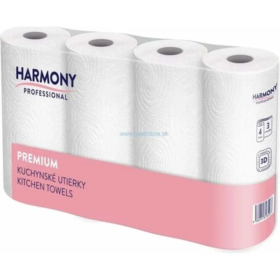 HARMONY Wimex Profesiional 3 vrstvy, 4 x 50 ks