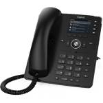 Gigaset P710 IP PRO, VoIP, 2.8 TFT LCD 320x240, 6 SIP, 2x Gigabit Ethernet, PoE 802.3af, черен