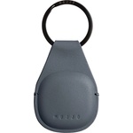Mujjo Висококачествен ключодържател от естествена кожа за Apple AirTag - Mujjo Canopy AirTag Keychain (тъмносин) (MUJJO-KY-001-BS)