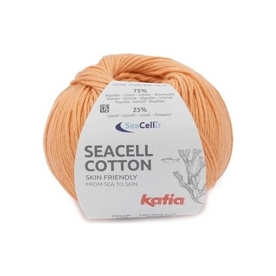 SEACELL COTTON Katia Farby SEACELL COTTON: 120 pastelová oranžová