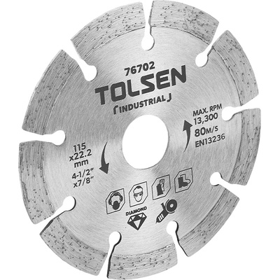 Tolsen Diamantový kotúč segmentový 230 mm 76707