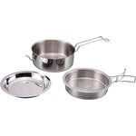 Origin Outdoors Комплект съд Origin outdoors Edelstahlkochset Snap-Pack Pot - Stainless Steel - размер Set of 3 (532-2552-0111)