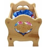 MALIMAS Wooden collar with flower motif