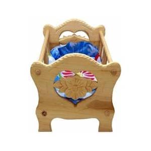 MALIMAS Wooden collar with flower motif