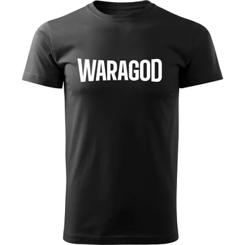 DRAGOWA Тениска Waragod Fit-T с къс ръкав Fastmerch, черна, 160 г/м2 (9030)