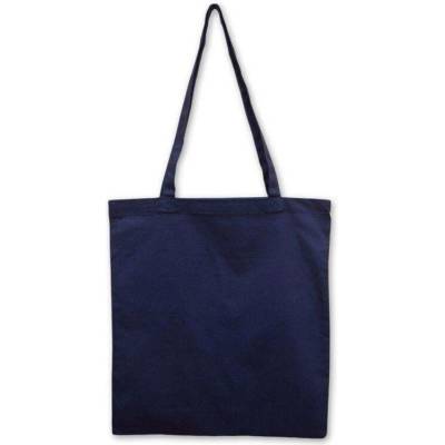 Bavlněná taška tmavě modrá 135 gr - 380x420 mm (38x42 cm)