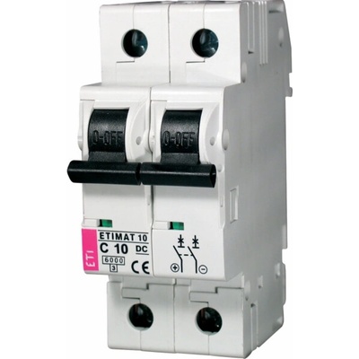 ETI 2P C 10A 6kA DC 10 002138714