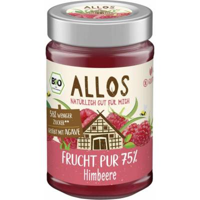Allos Bio 75% čisté ovoce - maliny - 200 g
