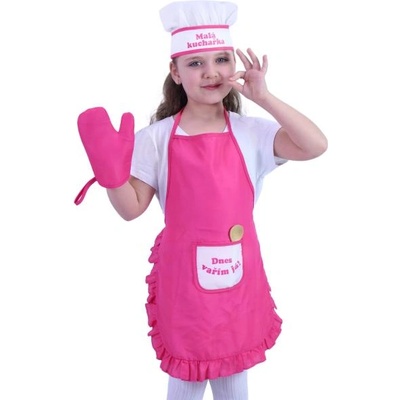 Rappa Детски костюм готвачка с аксесоари