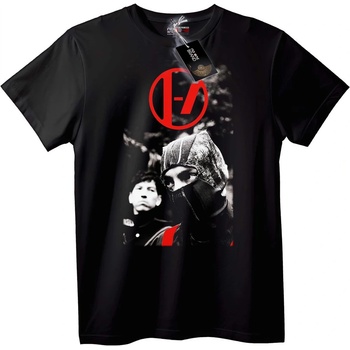 NOONEBRAND Урбан стрийтуер тениска на 21 Pilots - 2XL, White