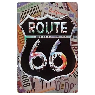 Ceduľa Route 66