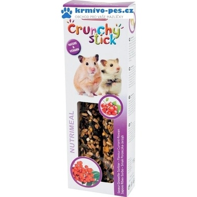 Zolux Crunchy Stick rybíz a jeřabina Křeček 2 ks 115 g