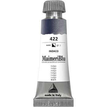 Maimeri Blu Акварелна боя Indigo 422 12 ml 1 бр (M1609422)