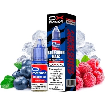 Oxva OX Passion Salts Blue Sour Razz 10 ml 10 mg