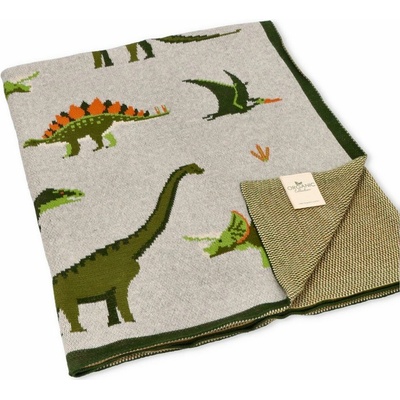 Nature Planet Deka z organické bavlny Dinosauři – Zboží Dáma