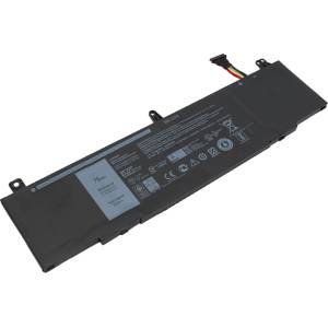 Dell Dell, 6 клетки, 11.4V, 74Wh, Оригинална (TDW5P)
