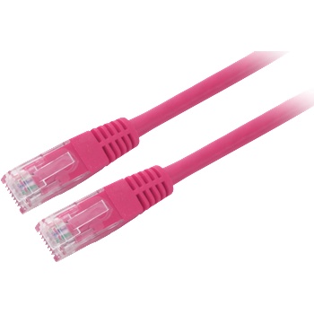 EFB Elektronik Пач корда категория 6 rj45, неекранирана u-utp, pvc, cca, розова, 3 м (k8100ma.3)