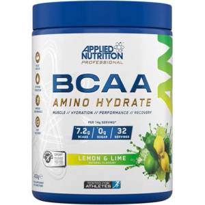 Applied Nutrition BCAA Amino-Hydrate - BCAA с електролити - Зелен ябълка / 450 г