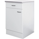 Flex-Well Kuchynská skrinka Wito spodná, zásuvky + dvierka, 50 x 85 x 57,1 cm