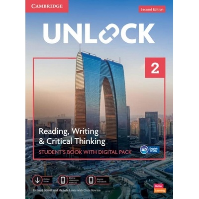 Unlock Level 3 Reading, Writing and Critical Thinking Student's Book with Digital Pack