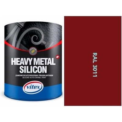 Body Vitex Heavy Metal Silikon 750 ml Červenohnedá