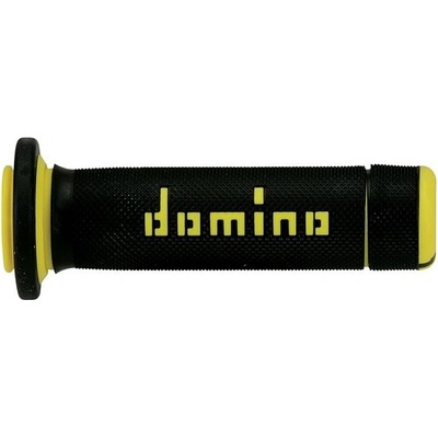 Domino gripy A180 ATV dĺžka 118 + 122 mm, čierno-žlté