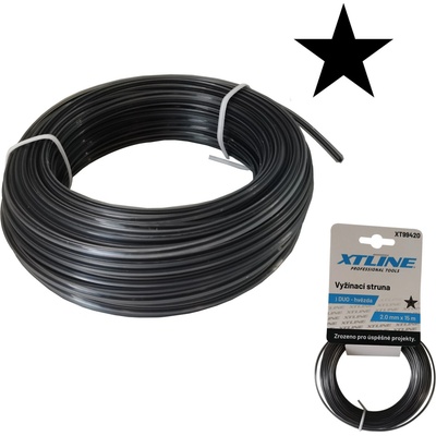 XTLINE Vyžínací struna hvězda DUO Celková dĺžka (L): 15 m, Priemer struny: 2 mm