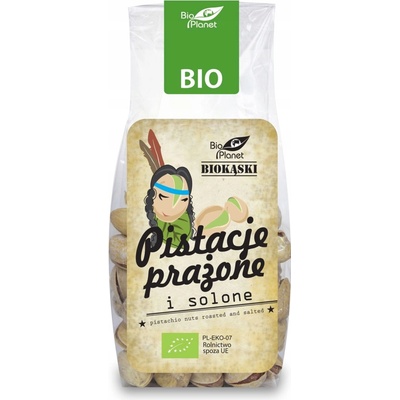 BIO PLANET Pistácie pražené a solené BIO 100 g