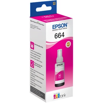 EpsonEcotankBlaek Epson T643 magenta касета с мастило - 70 ml (C13T664340)