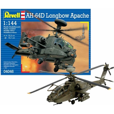 Revell Hughes AH64D Longbow Apache ModelKit 04046 1:144