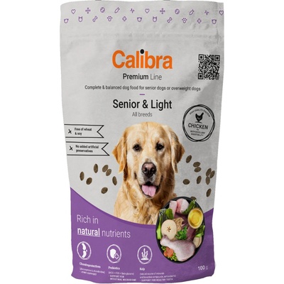 Calibra Dog Premium Line Senior & Light Chicken 0,1 kg