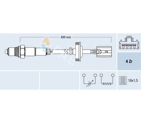 Lambda sonda FAE 77792
