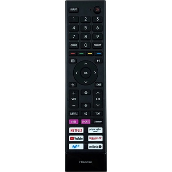 Hisense erf3d80h, 50a6g, 50a7gq, 50e76gq, 50e7hq, 55a53fevs, 55a63h - оригинален дистанционен контрол с гласово управление (erf3d80h, 50a6g, 50a7gq, 50e76gq, 50e7hq, 55a53fevs, 55a63h)